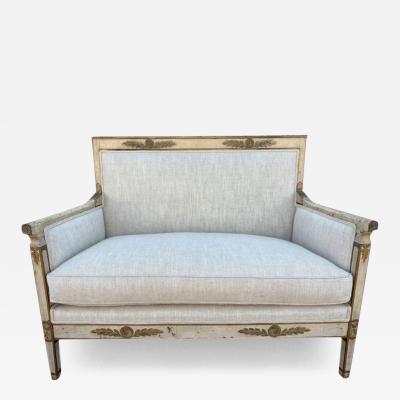 19th Century French Louis XVI Style Loveseat