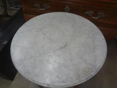 19th Century French Louis XVI Style Marquetry Table