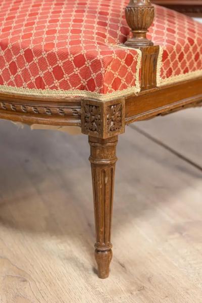 19th Century French Louis XVI Style Sofa Circa 1860