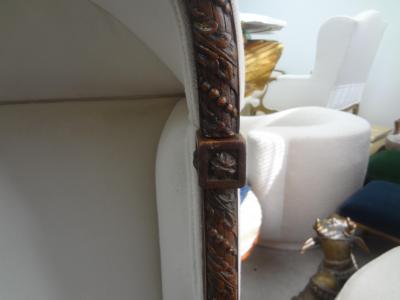 19th Century French Louis XVI Style Walnut Hooded Berg re