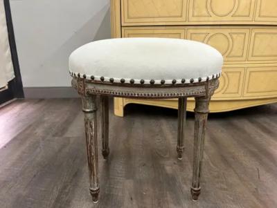 19th Century French Louis XVi Style Ottoman
