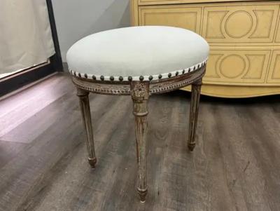 19th Century French Louis XVi Style Ottoman