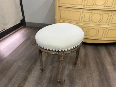 19th Century French Louis XVi Style Ottoman