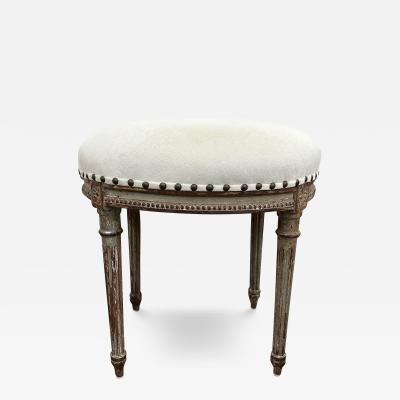 19th Century French Louis XVi Style Ottoman