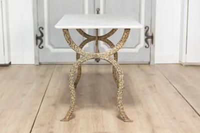 19th Century French Marble Top Bistro Table