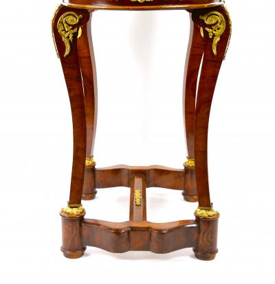 19th Century French Neoclassical Mahogany Vanity Ormolu Mounts