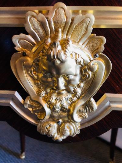 19th Century French Ormolu Folding Card Envelope Table Signed P Sormani