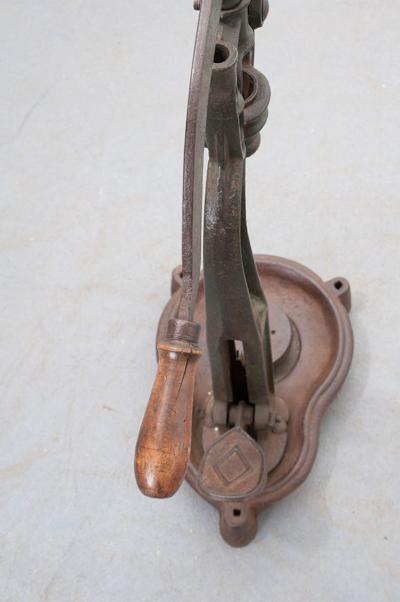 19th Century French Painted Wine Corker