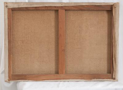 19th Century French Painting of a Mountain View