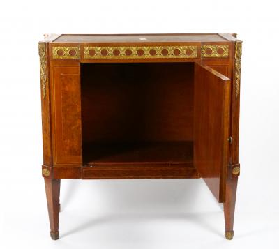 19th Century French Petite Commode Side Cabinet Louis XVI Style