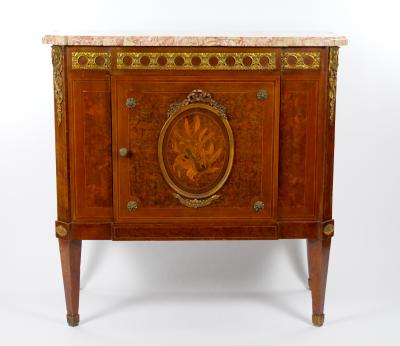 19th Century French Petite Commode Side Cabinet Louis XVI Style