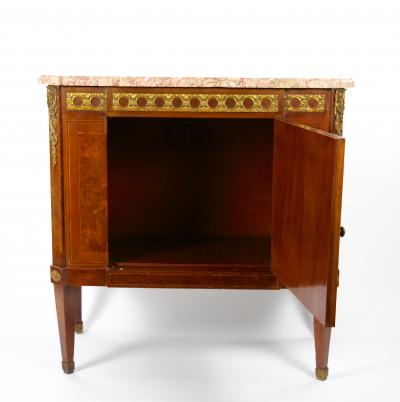19th Century French Petite Commode Side Cabinet Louis XVI Style