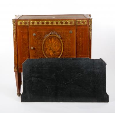 19th Century French Petite Commode Side Cabinet Louis XVI Style