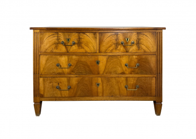 19th Century French Provincial Louis XVI Style Chest of 4 Drawers