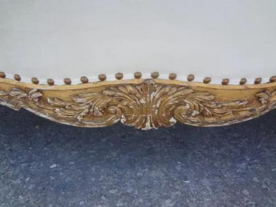 19th Century French R gence Style Giltwood Loveseat or Sofa