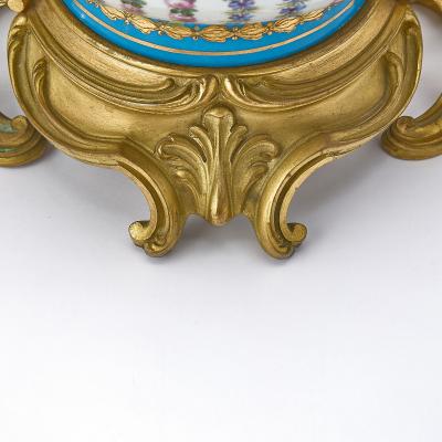 19th Century French S vres Porcelain Covered Decorative Potpourri Urn