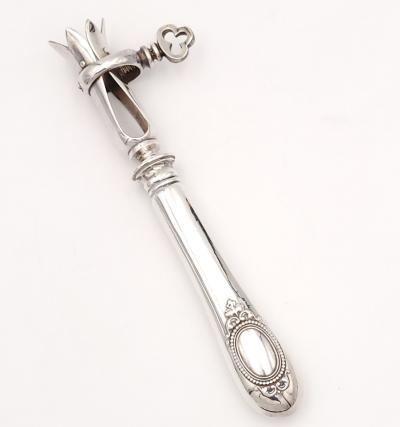 19th Century French Silver Plated Carving Set circa 1900