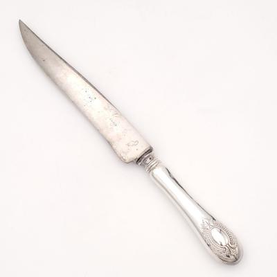 19th Century French Silver Plated Carving Set circa 1900