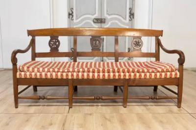 19th Century French Sofa Bench Circa 1820