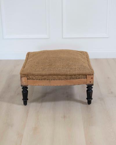 19th Century French Stool Ready to Upholster