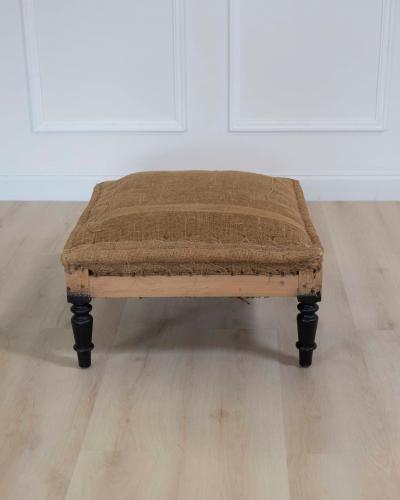 19th Century French Stool Ready to Upholster