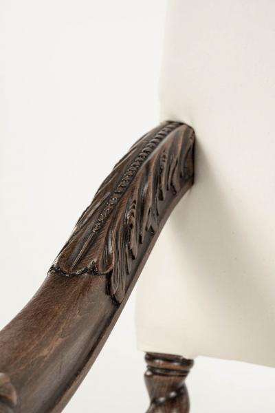 19th Century French Walnut Armchair