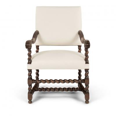 19th Century French Walnut Armchair
