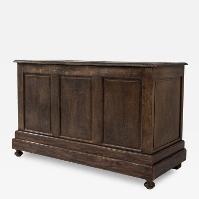 19th Century French Wooden Shop Counter