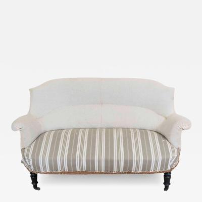 19th Century French arch top sofa Ready to Upholster