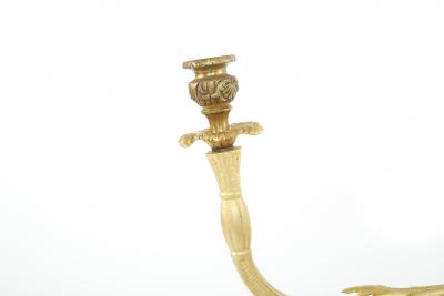 19th Century Gilt Bronze Mounted Cut Glass Centerpiece