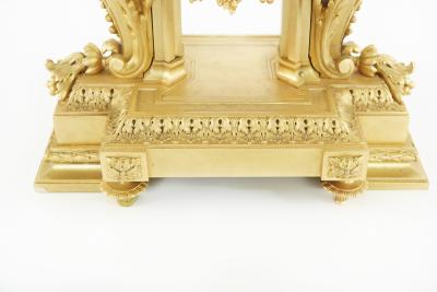 19th Century Gilt Bronze Mounted Cut Glass Centerpiece