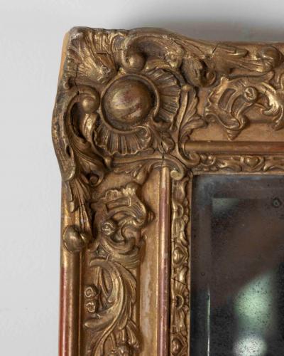 19th Century Gilt Decorated French Mirror