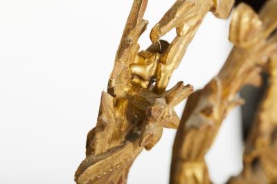 19th Century Gilt Wood Frame Wall Mirror