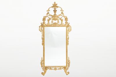 19th Century Gilt Wood Frame Wall Mirror