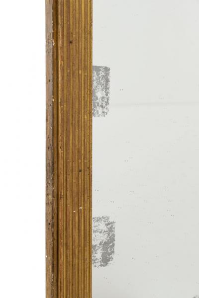 19th Century Giltwood Fluted Mirror