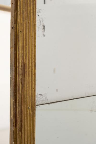 19th Century Giltwood Fluted Mirror