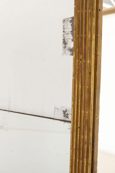 19th Century Giltwood Fluted Mirror