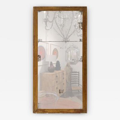 19th Century Giltwood Fluted Mirror