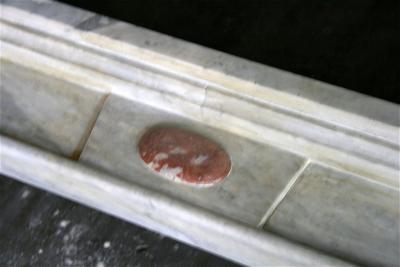 19th Century Gray White Brown Veined