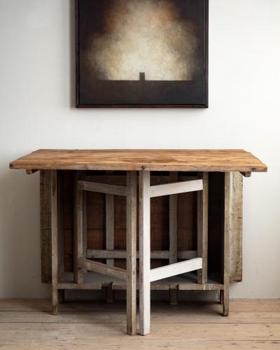 19th Century Gustavian Drop Leaf Table