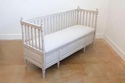 19th Century Gustavian Stick Back Sofa