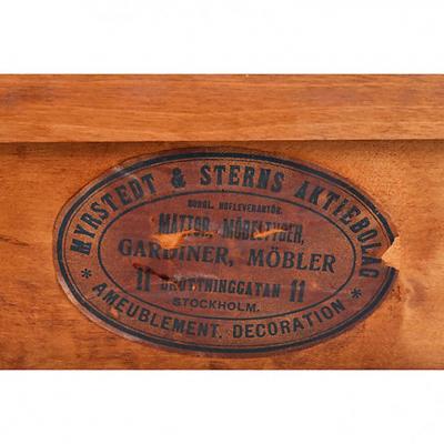 19th Century Gustavian Swedish Painted Server