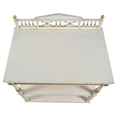 19th Century Gustavian Swedish Painted Server