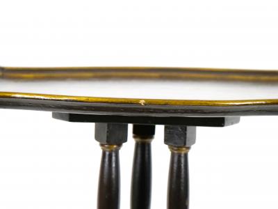 19th Century Hand painted Decorated Victorian Chinoiserie Tripod Side Table