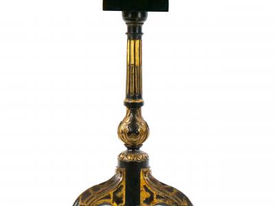 19th Century Hand painted Victorian Chinoiserie Tripod Side Table