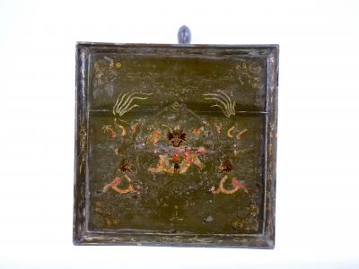 19th Century Hand painted Victorian Chinoiserie Tripod Side Table