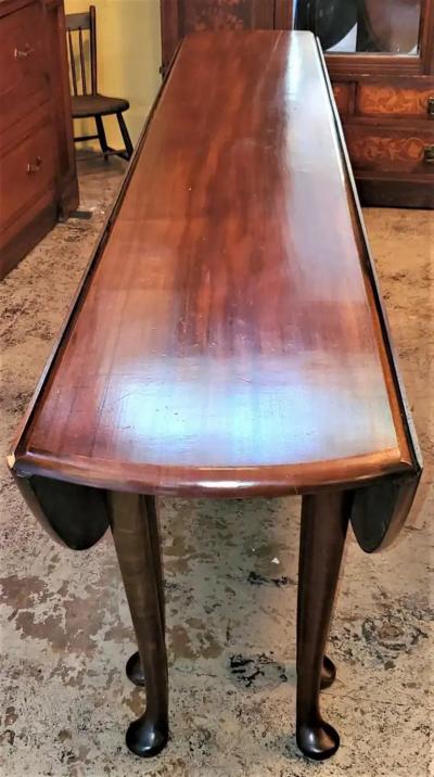 19th Century Irish Country Squires Mahogany Hunt Table