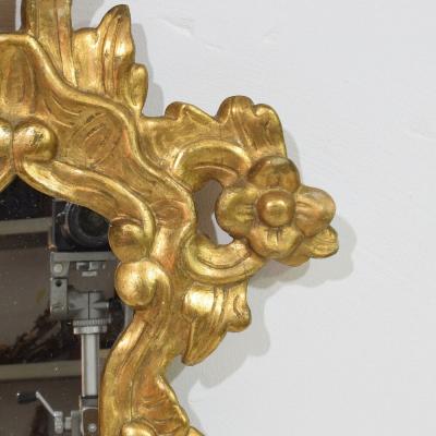 19th Century Italian Baroque Style Giltwood Mirror