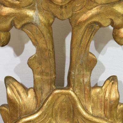 19th Century Italian Baroque Style Giltwood Mirror