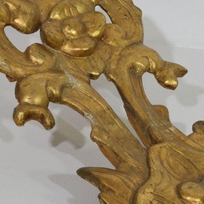 19th Century Italian Baroque Style Giltwood Mirror